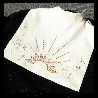 Set-Schwarz Schwarz Glitzernden Stil Ouji Waffel Preppy Mode Volle