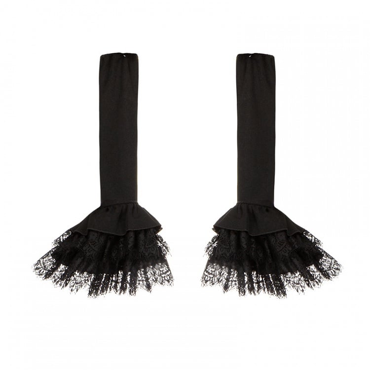 Black Detachable Sleeves