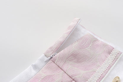 Ouji Pink Waist White Shorts and Lolita Prince High