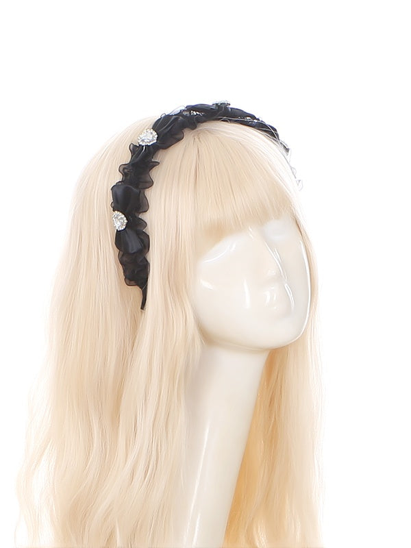 Black Bow KC Rhinestone