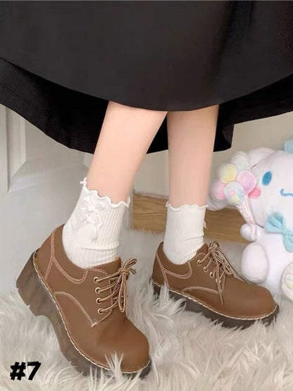 8 Optionen Lolita-Söckchen mit Rüschenbündchen