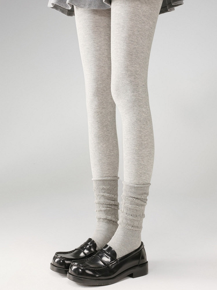 Socks Lace-Pattern (4 Slouchy Colors)