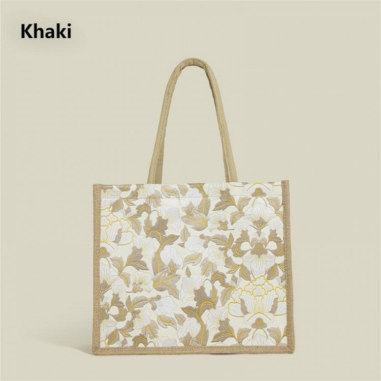 4 Colors Embroidery Handbag Flower