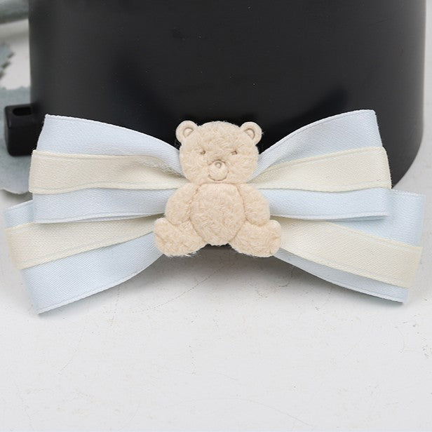 Bear Decoration 4 Sweet Options Lolita Bowknot Hairclip