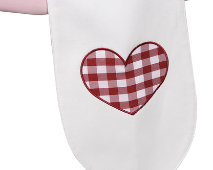 ライトピンクのウサギ耳ピーターパンカラーバブルスカートドレス