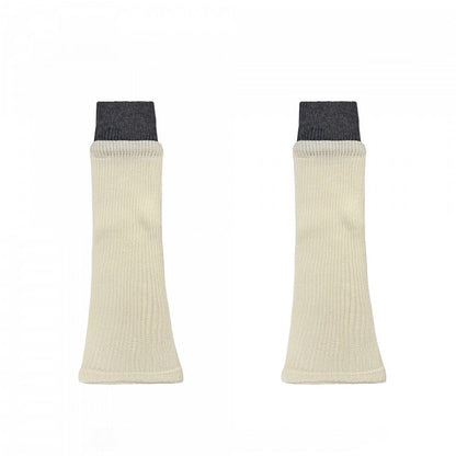 Colors) Warmers (4 Ribbed Leg Two-Tone Slouchy