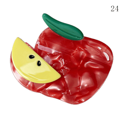 29 Fruits Claw Clips Options Cute Y2K