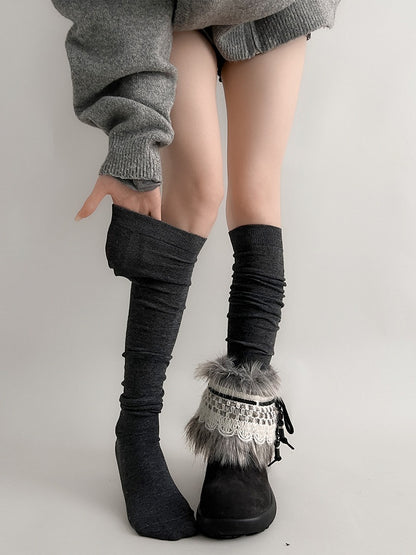 (9 Versatile Slouch Socks Minimalist Colors)