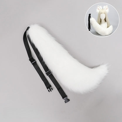 Faux Cute Wolf Fur Colors 3 Lolita Tail