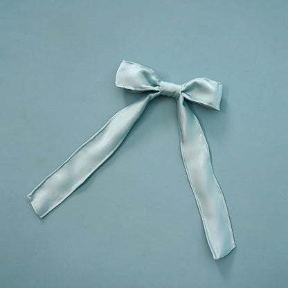 Hairclip Bowknot Green