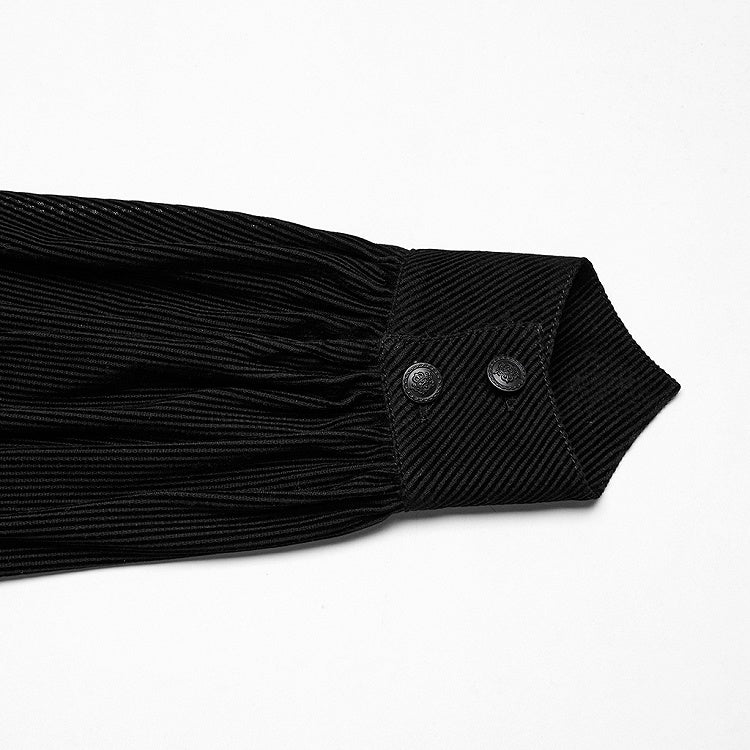 Black Men's Gothic Shirt