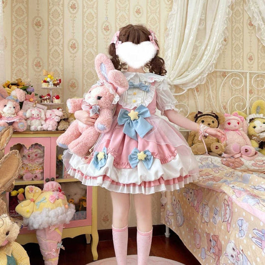 Lolita Sweet Heart Girl Original JSK Suspender Dress