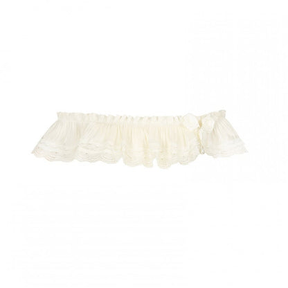 オフショルダー ベージュ ネックライン ショール 取り外し可能