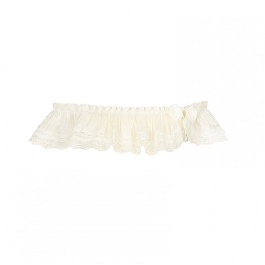 オフショルダー ベージュ ネックライン ショール 取り外し可能