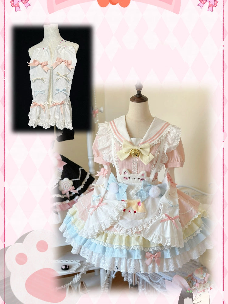 Süße abnehmbare verzierte Ärmelschleifen