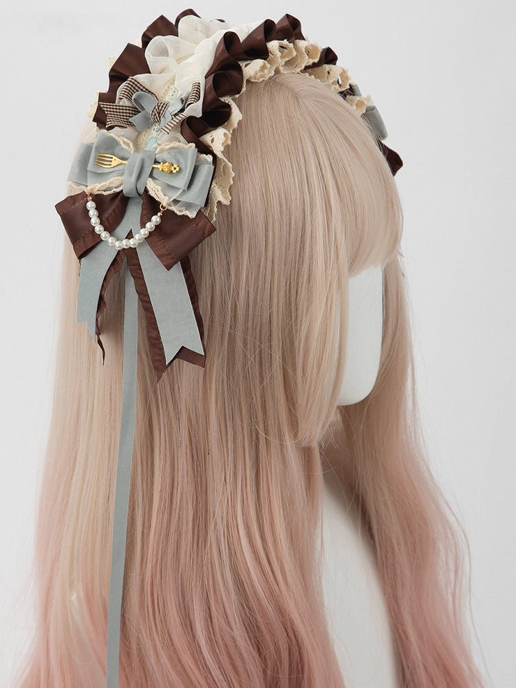 Lolita 2 Sweet Green Dessert Mint Options Chocolate Hairband Lace