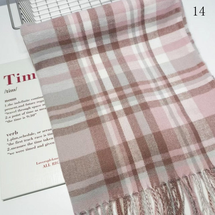 Plaid Scarf Pattern Options 17