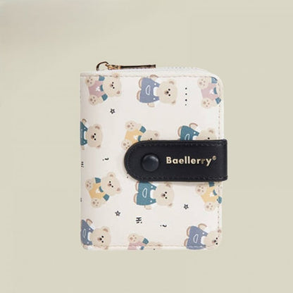 Cute Purse Bear Coin 6 Colors Print with