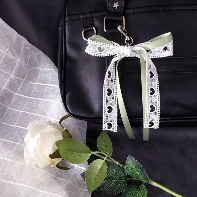 Colors Charm 4 Pattern Heart-shaped Bowknot Lace