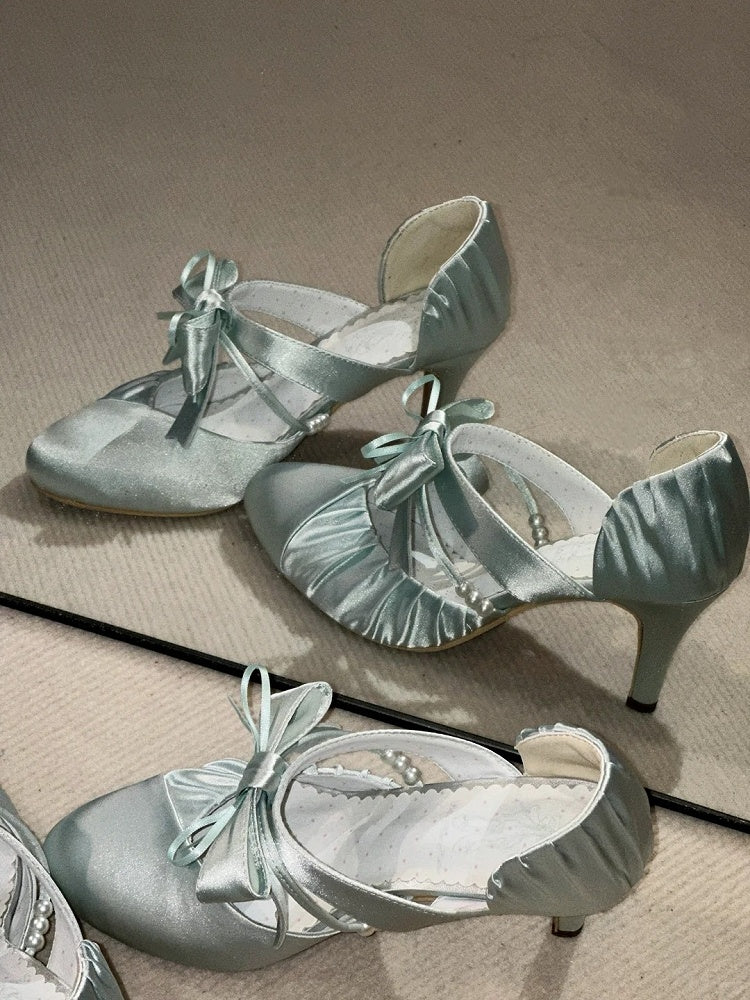 Toe Pointed Elegant Turquoise - Lolita Janes Mary
