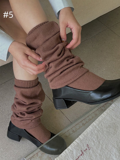 8 Options Y2K Knitted Leg Warmers