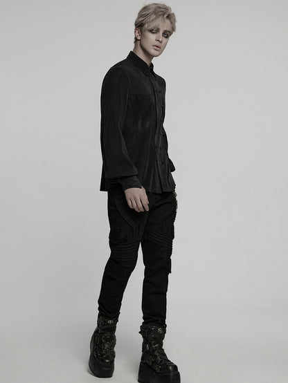 Black Men's Goth Shirt