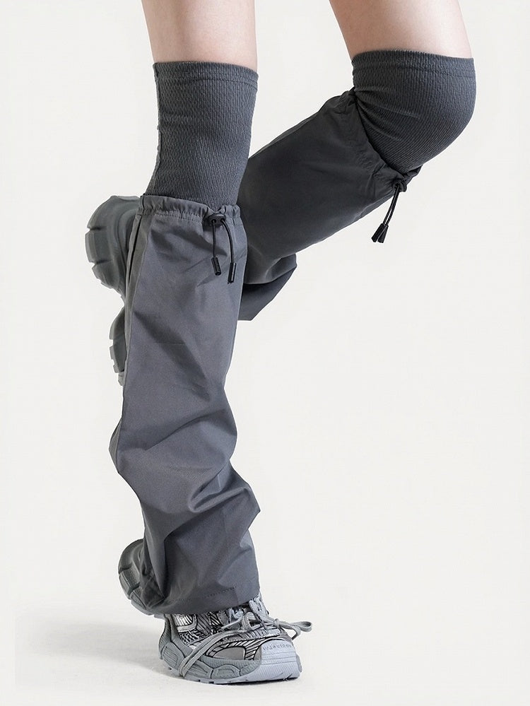 Punk Style Over-the-Knee Gray Leg Warmers - ModaSwings