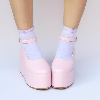 Custom Made Baby Doll SP168134 Shoes Pinky Platform