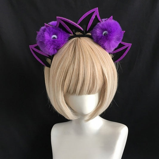 Bat Decorated KC Purple