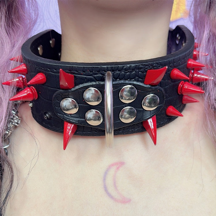 Punk Colors Studs Y2K 3 Choker