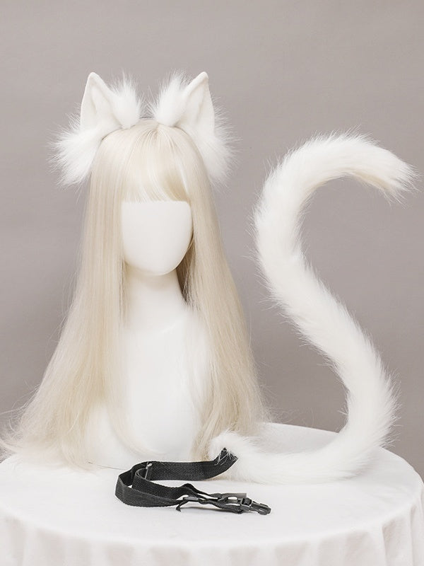 Cute Plush - Kitty + Tail KC Lolita 8 Set Colors