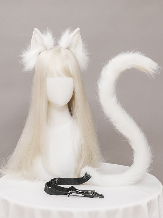 Cute Plush - Kitty + Tail KC Lolita 8 Set Colors