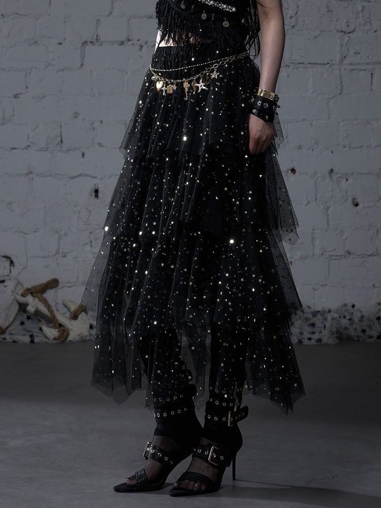 ブラック/ホワイト/アプリコット