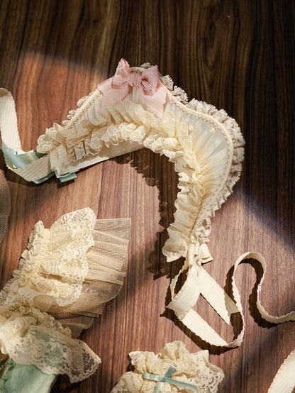 ベージュボンネット