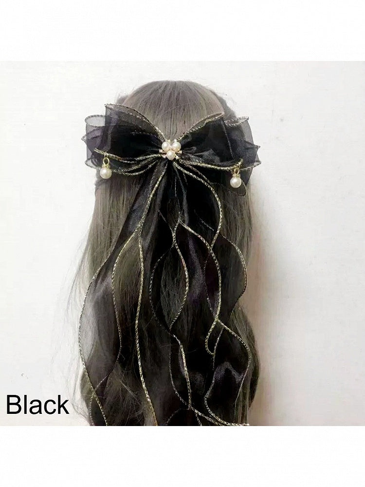9-Color Lolita Style Hairclip Bow