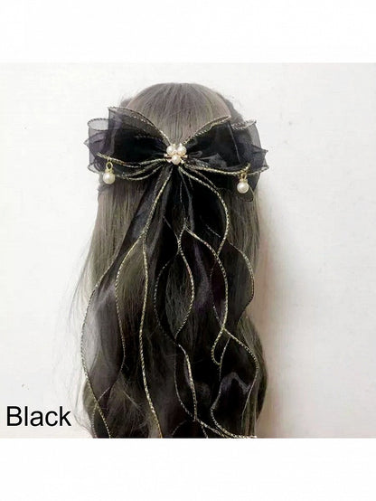 9-Color Lolita Style Hairclip Bow