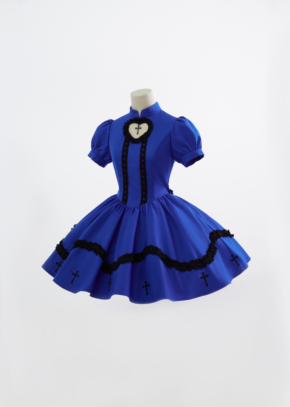 Subkultur Lolita Kleid Y2K Cross