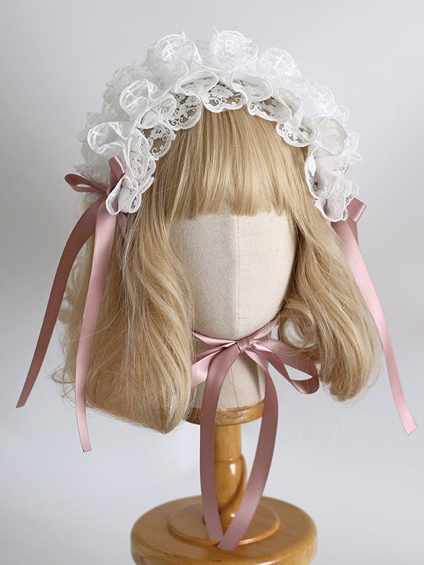 Farbdetails Sweet Options Lolita-Haarband mit Rüschen und Schleife 9
