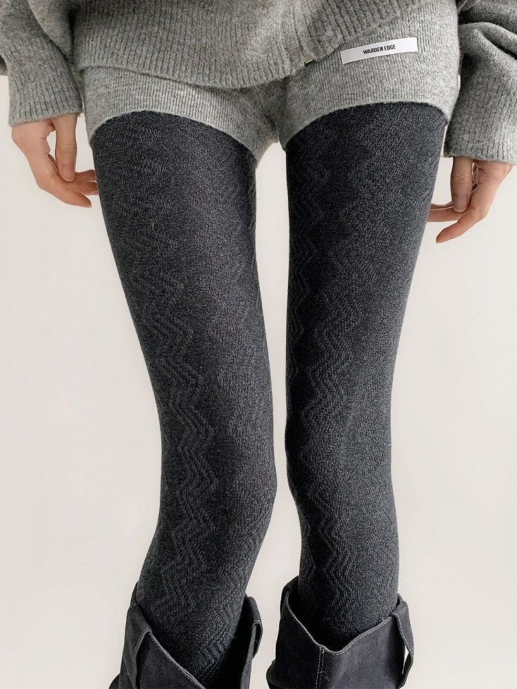 Tights Wave Colors) Jacquard (6