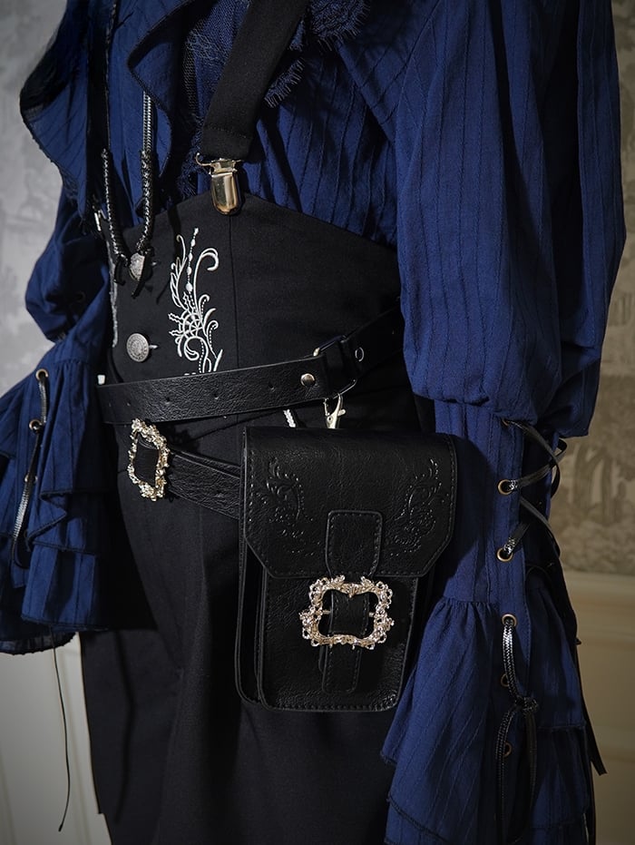 Kaffee Taille / Schwarze Tasche