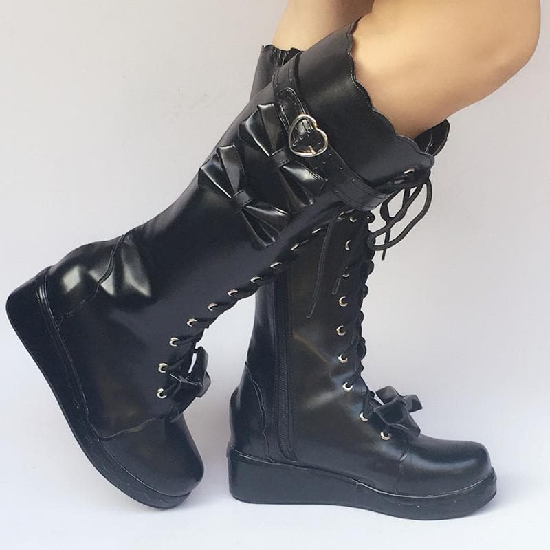 Knee Made Shoes Lolita Custom SP168139 Boots