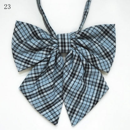 JK Bow Tie Plaid 30 Uniform Options Pattern