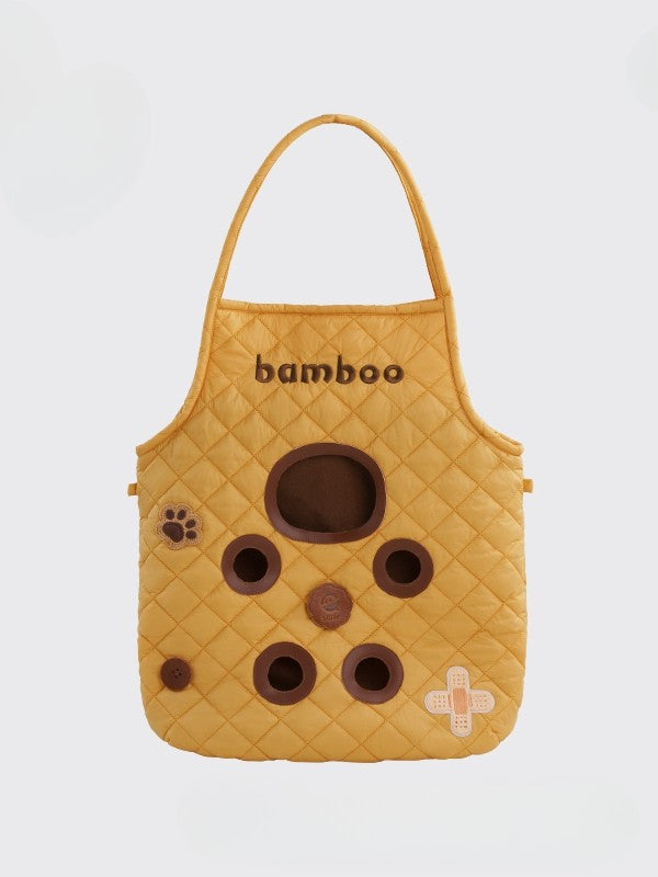 Cut-out-Tasche Gelbes Crossbody-Design