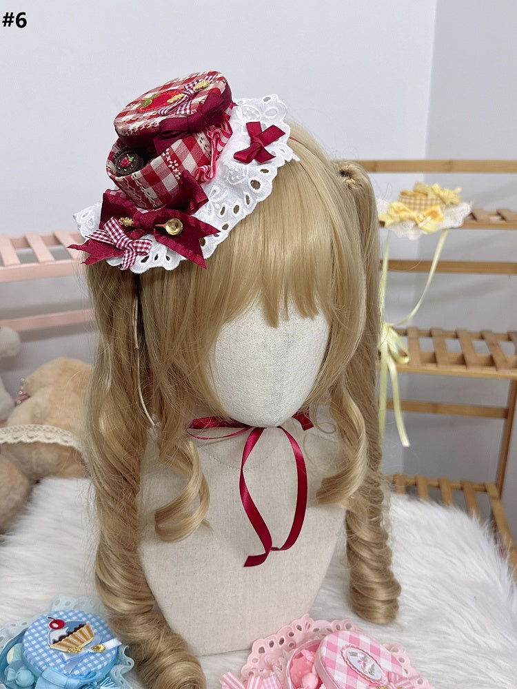 Sweet Candy Box Lolita Color Options 7 Shaped Mini Hat