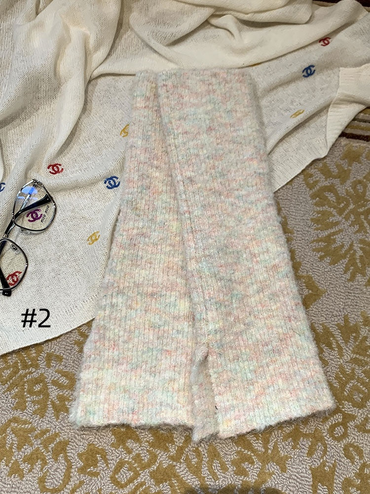 ニットレッグウォーマー