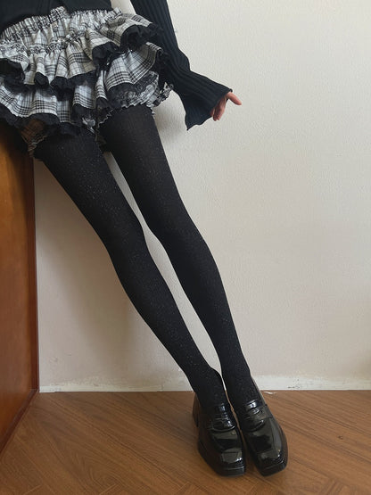 Colors Thread Tights Slimming Lurex 4