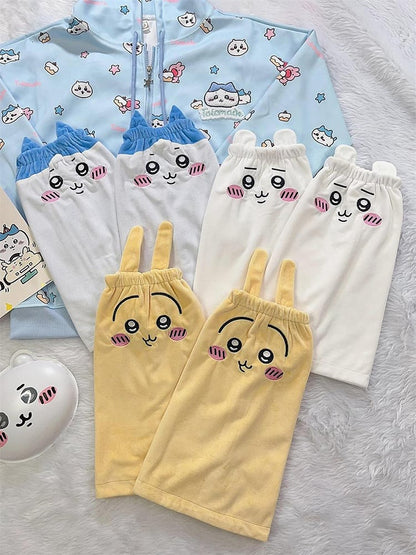 漫画柄 40cm レッグウォーマー