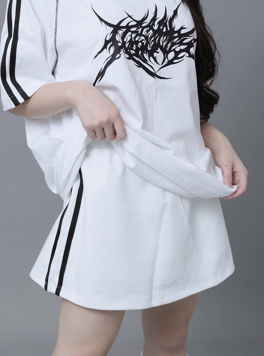 Gothic Ryousangata White Skort - ITAMI