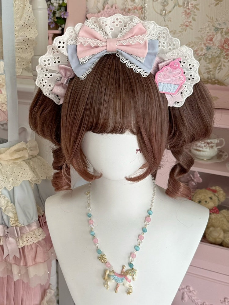 3つの詳細 KC 蝶結びカラーレーストリムオプション