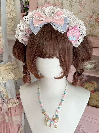 3つの詳細 KC 蝶結びカラーレーストリムオプション